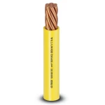 70mm2 Stranded Copper Wire 450/750V, Heat Resistant PVC Insulation, Yellow | Al Fanar