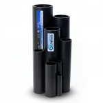 Sappco HDPE Pipes PE 100 Pressure 12.5 Bar Outside Diameter 200 mm Thickness 14.7 mm Black Color