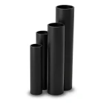 HDPE Pipes SDR 51 Outside Diameter 140 mm Thickness 2.8 mm Black