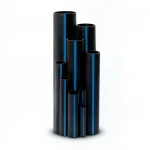 Sappco HDPE Pipes PE 100 Pressure 12.5 Bar Outside Diameter 250 mm Thickness 18.4 mm Black Color