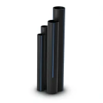 HDPE Pipes SDR 51 Outside Diameter 630 mm Thickness 12.3 mm Black