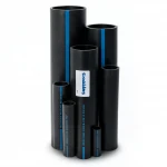 Sappco HDPE Pipes PE 100 Pressure 12.5 Bar Outside Diameter 315 mm Thickness 23.2 mm Black Color