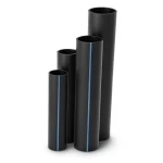 HDPE Pipes SDR 51 Outside Diameter 225 mm Thickness 4.4 mm Black