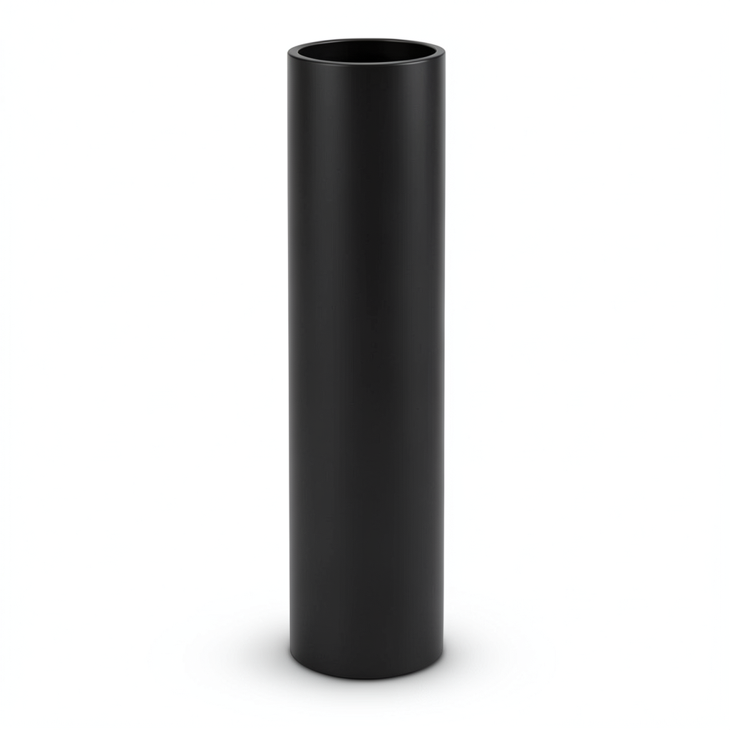 مواسير HDPE SDR 51 قطر خارجي 900 مم سمك 17.6 مم لون أسود