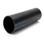 HDPE Pipes SDR 41 Outside Diameter 630 mm Thickness 15.4 mm Black