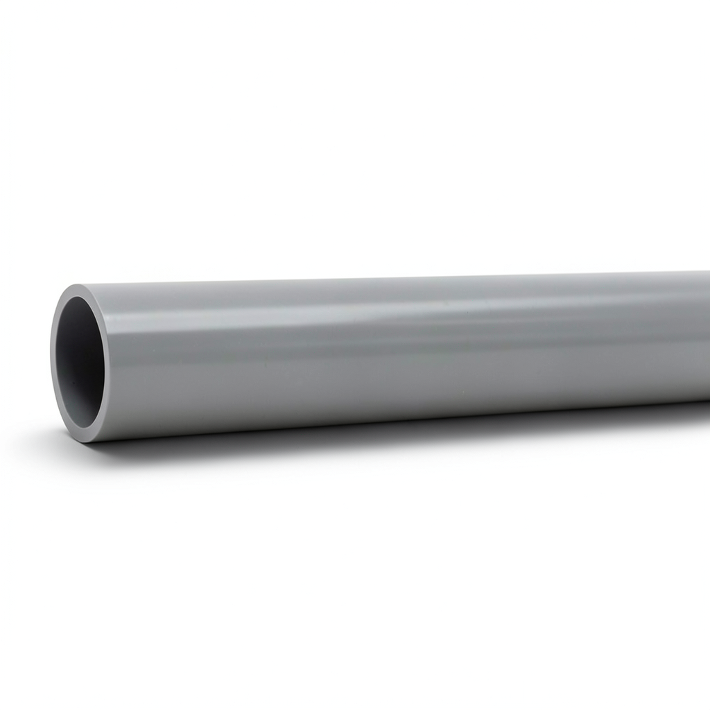 UPVC Pipes Nominal Pressure 6 Bar Size 110 mm Gray Color