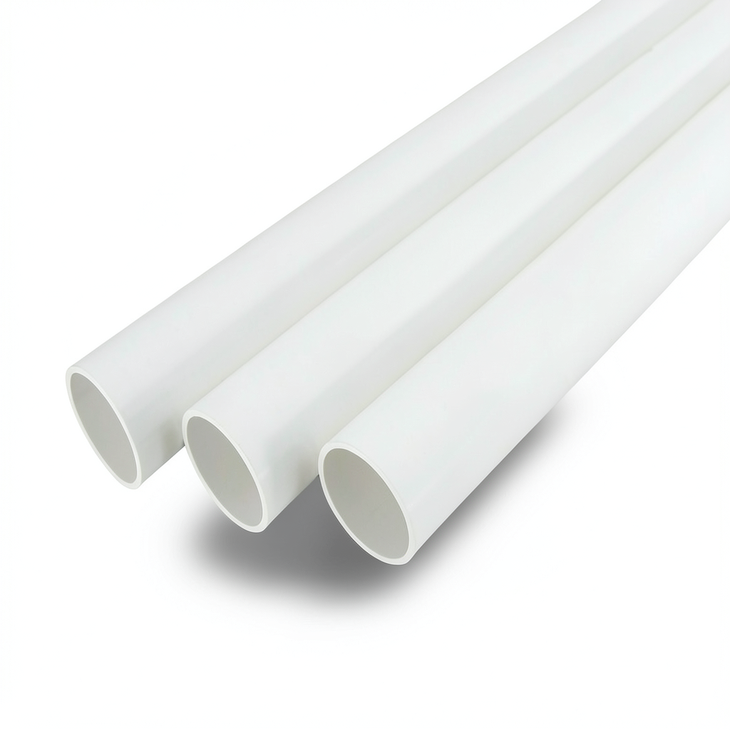 UPVC Pipes Schedule 40 Size 1 ½ Inch Thickness 3.68 mm White