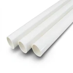 مواسير UPVC جدول 80 مقاس ½ إنش سمك 3.73 مم لون أبيض