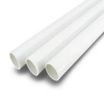 مواسير UPVC جدول 80 مقاس ¾ إنش سمك 3.91 مم لون أبيض