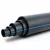 HDPE Polyethylene Pipe  PN 15.6 Bar [PE 100] OD 280 mm  SDR 9  Color Black with Blue Stripes | Almona Factory