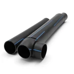 HDPE Pipes SDR 41 Outside Diameter 900 mm Thickness 22 mm Black