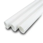 مواسير UPVC جدول 80 مقاس 1¼ إنش سمك 4.85 مم لون أبيض