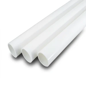 مواسير UPVC جدول 80 مقاس 1¼ إنش سمك 4.85 مم لون أبيض