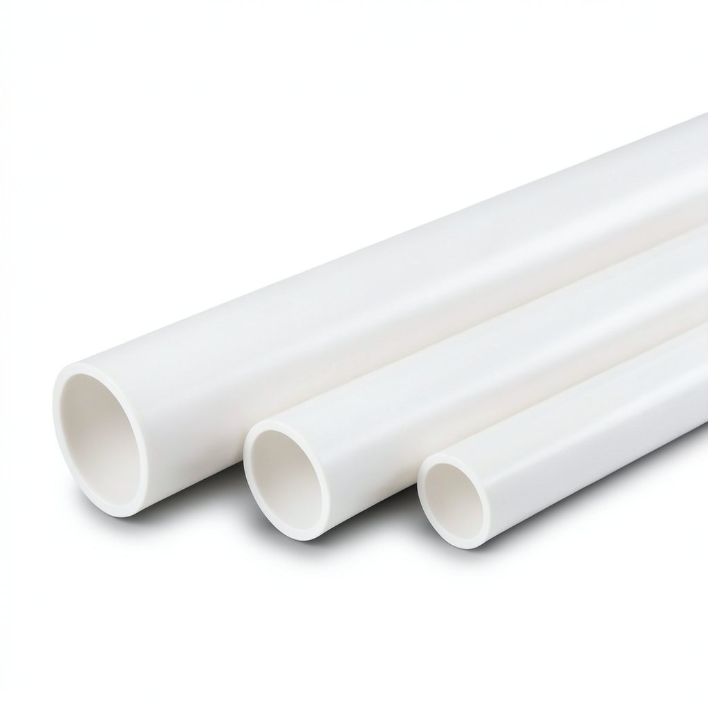 مواسير UPVC سمك 2.97 مم SDR 41 مقاس 4 إنش لون أبيض