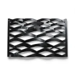 Hot Rolled Black Steel Expanded Metal Mesh Thickness 2.8 mm Width 1.22 m Length 4 m