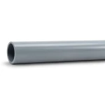 UPVC Pipes Nominal Pressure 10 Bar Size 160 mm Gray