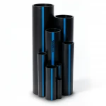 Sappco HDPE Pipes PE 100 Pressure 16 Bar Outside Diameter 280 mm Thickness 25.4 mm Black Color