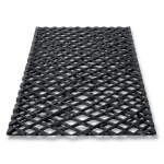 Hot Rolled Black Steel Expanded Metal Mesh 2.7 mm Thickness 1.22x4 m