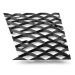 Hot Rolled Black Steel Expanded Metal Mesh Thickness 2.7 mm Width 1.22 m Length 5 m