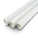 UPVC Pipes Schedule 40 Size 1 inch Thickness 3.38 mm White