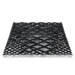 Hot Rolled Black Steel Expanded Metal Mesh Thickness 2.7 mm Width 1.22 m Length 5 m