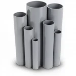 UPVC Pipes National Nominal Pressure 21.7 Bar Size 1 inch Thickness 2.5 mm Gray Colour