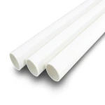 مواسير UPVC جدول 40 مقاس ¼ 1 إنش سمك 3.56 مم لون أبيض