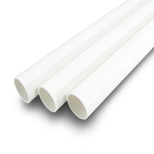 مواسير UPVC جدول 40 مقاس ¼ 1 إنش سمك 3.56 مم لون أبيض