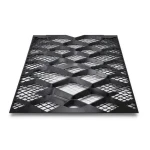 Hot Rolled Black Steel Expanded Metal Mesh Thickness 2.8 mm Width 1.22 m Length 6 m