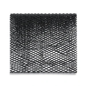 Hot Rolled Black Steel Expanded Metal Mesh Thickness 2.7 mm Width 1.22 m Length 7 m