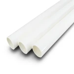 مواسير UPVC جدول 80 مقاس ¾ إنش سمك 3.91 مم لون أبيض