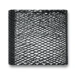 Hot Rolled Black Steel Expanded Metal Mesh 3 mm Thickness 1.22x2 m