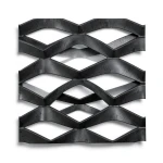 Hot Rolled Black Steel Expanded Metal Mesh Thickness 2.8 mm Width 1.22 m Length 2 m