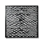 Hot Rolled Black Steel Expanded Metal Mesh Thickness 2.8 mm Width 1.22 m Length 3 m