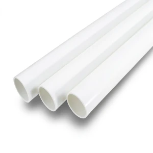 UPVC Pipes Schedule 80 Size 1 ½ inch Thickness 5.08 mm White