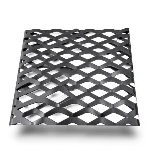 Hot Rolled Black Steel Expanded Metal Mesh Thickness 2.8 mm Width 1.22 m Length 5 m