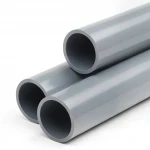 UPVC Pipe Aqtar Najd Class 1  Outside Diameter 400 mm Thickness 3.2 mm Gray Color