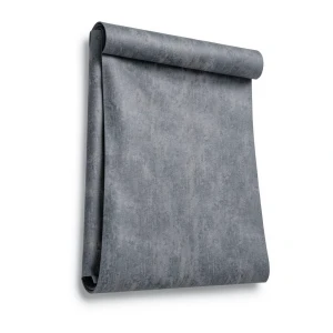 Italian Patterned Wall Covering 10m x 1.06m Dark Gray, Model 82968