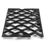 Hot Rolled Black Steel Expanded Metal Mesh Thickness 2.8 mm Width 1.22 m Length 5 m