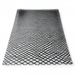 Hot Rolled (Black) Steel Expanded Metal Mesh  [Mazyoon] Thickness 1.7 mm Width 2.44  meter Length 6 meter | Bait Al Tatawor Company