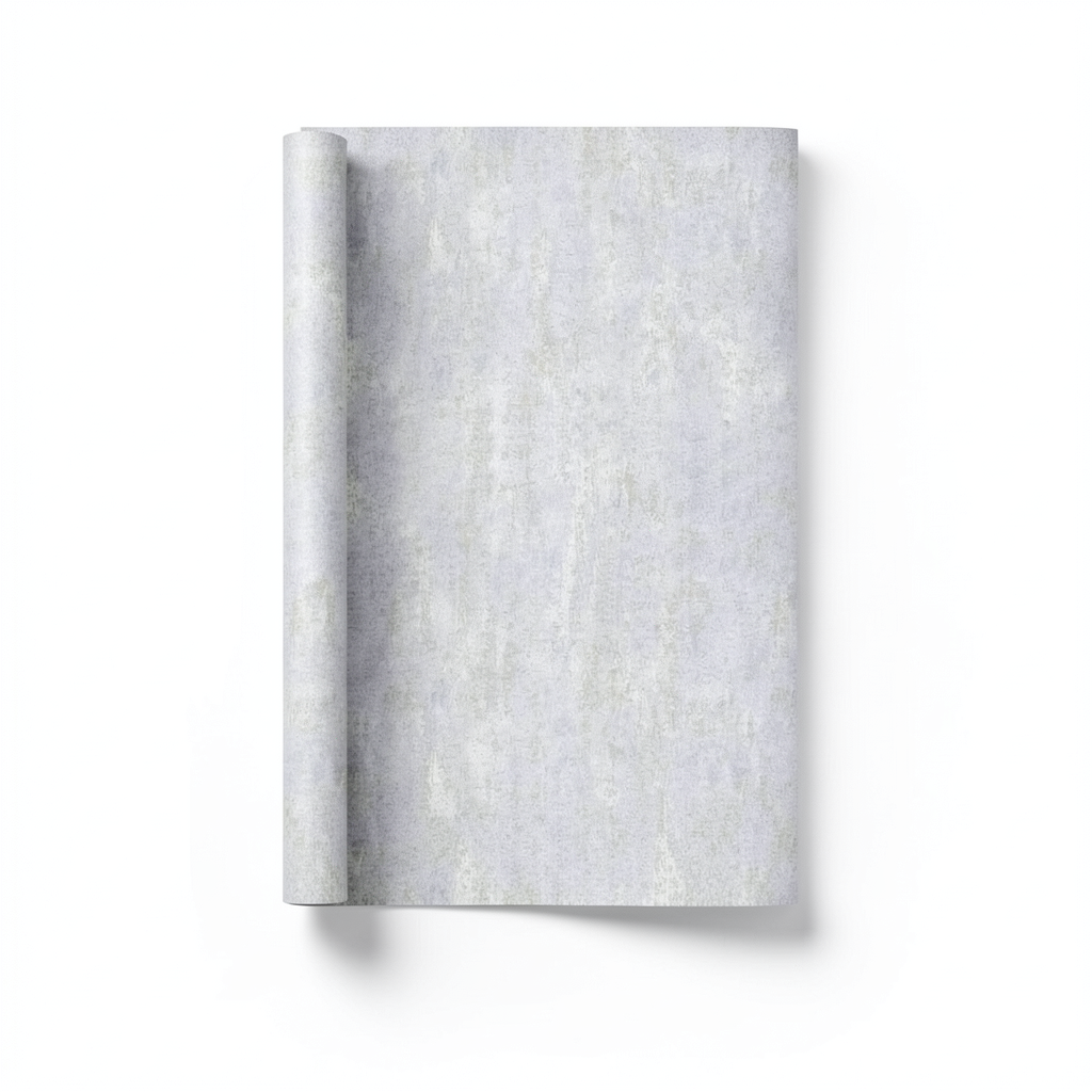 Patterned Wallpaper Light Gray, 10 m Length, 1.06 m Width, Model 82970