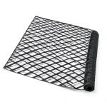 Hot Rolled Black Steel Expanded Metal Mesh Thickness 2.8 mm Width 1.22 m Length 7 m