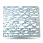 Galvanized Steel Expanded Metal Mesh Thickness 1.5 mm Width 1.22 M Length 1 M