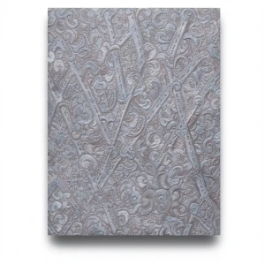 Italian Wallpaper Patterned Design Gray Color, Size 10m x 0.70m, Model rc16030