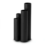 HDPE Pipes SDR 26 140 mm Diameter 5.4 mm Thickness Black
