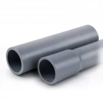 مواسير UPVC الوطني  ضغط 11 بار  مقاس 6 إنش سمك 6.5 مم لون رمادي