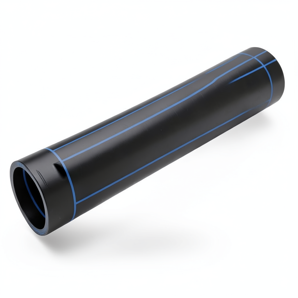 HDPE Pipes SDR 26 Outside Diameter 160 mm Thickness 6.2 mm Black
