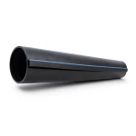 مواسير HDPE SDR 26 قطر خارجي 200 مم سمك 7.7 مم لون أسود