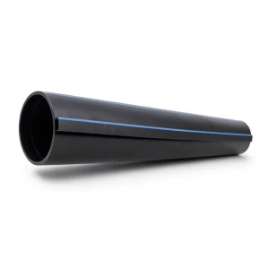 مواسير HDPE SDR 26 قطر خارجي 200 مم سمك 7.7 مم لون أسود