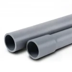 مواسير UPVC الوطني  ضغط 13.8 بار  مقاس 1/4 1 إنش سمك 2 مم لون رمادي